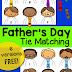 Father's Day Tie Matching Activities