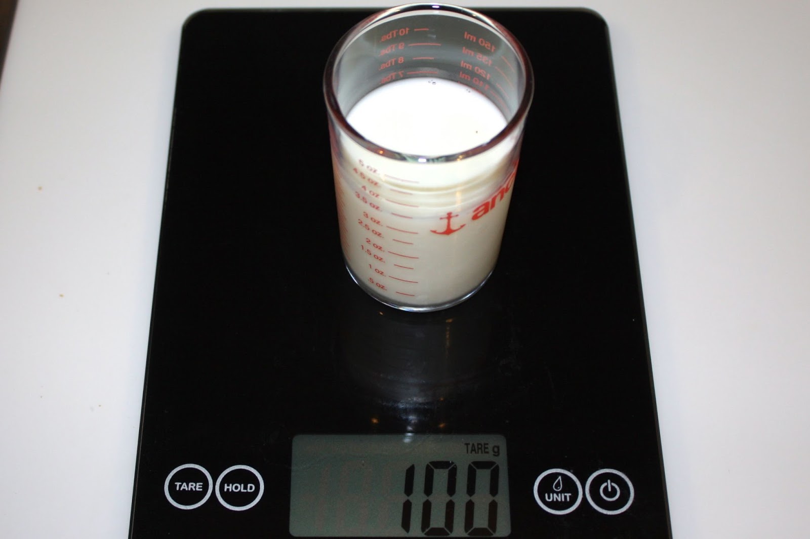 100 Grams Of Milk 100 Grams