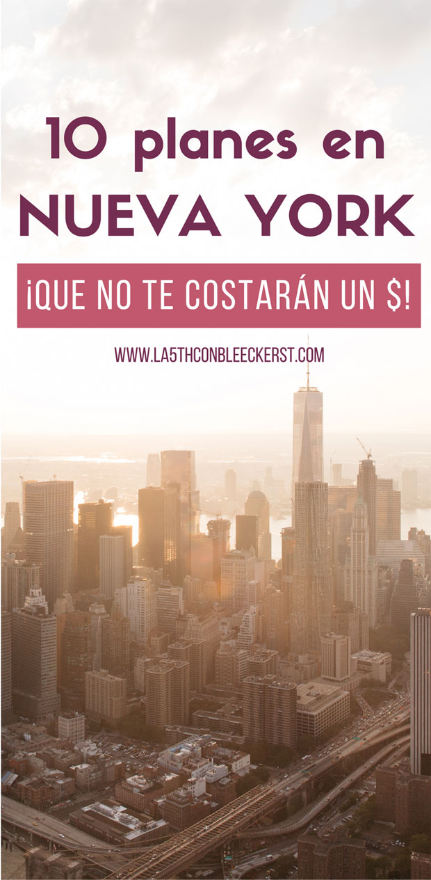 10 planes en Nueva York por solo 1$ 10 planes en Nueva York por solo 1$
