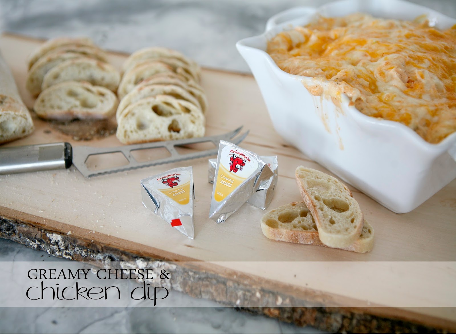 All Hale Mama Easy Creamy Cheese and Chicken Dip