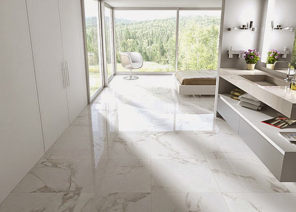 The use of porcelain in interior decoration