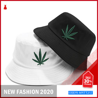MRTT217T192 Topi Bucket Fisherman Motif Bordir Bunga BMGShop