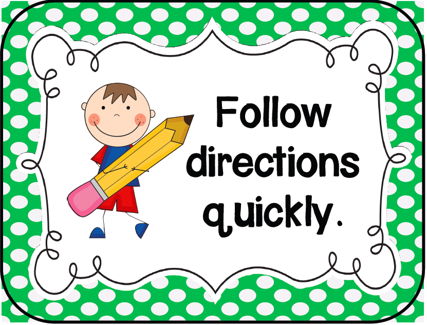 kindergarten rules clipart - photo #11