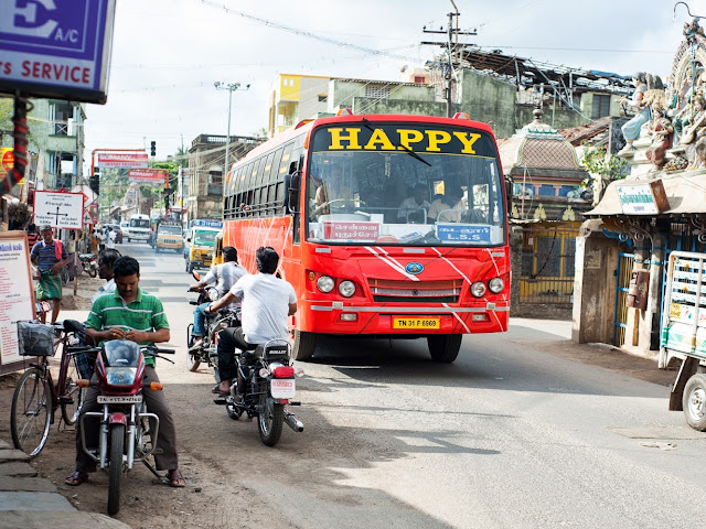 автобус "будь счастлив"