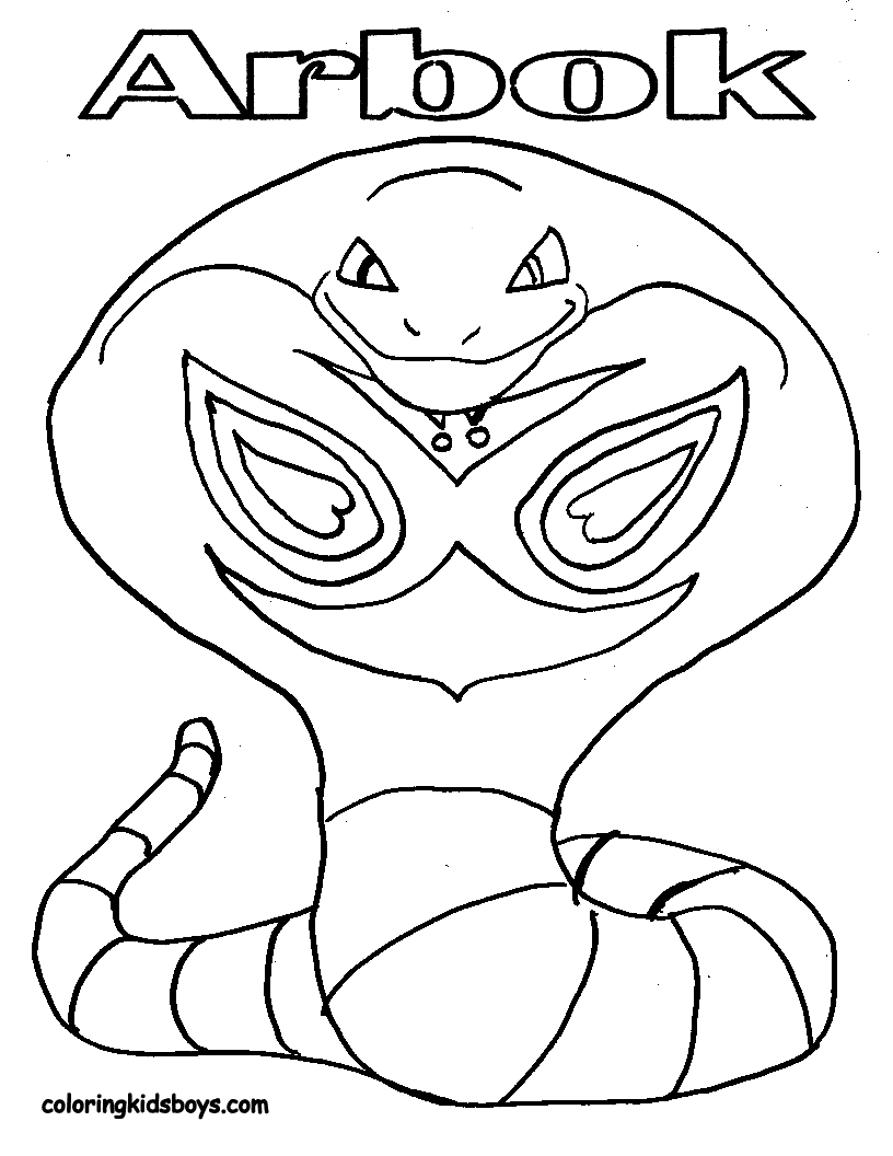 Coloriage De Pokemon A Imprimer Gratuitement | Liberate