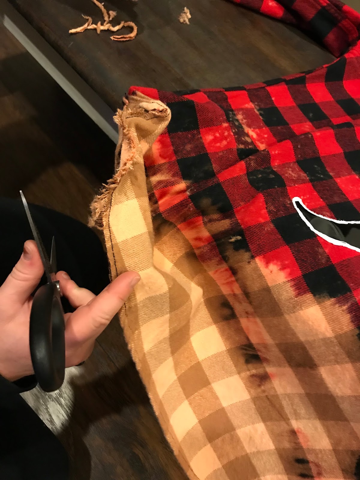 Barn Doors and Lace: DIY Rainier Flannel
