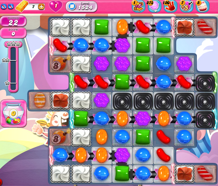 Candy Crush Saga 1524 Candy Crush Saga 1524