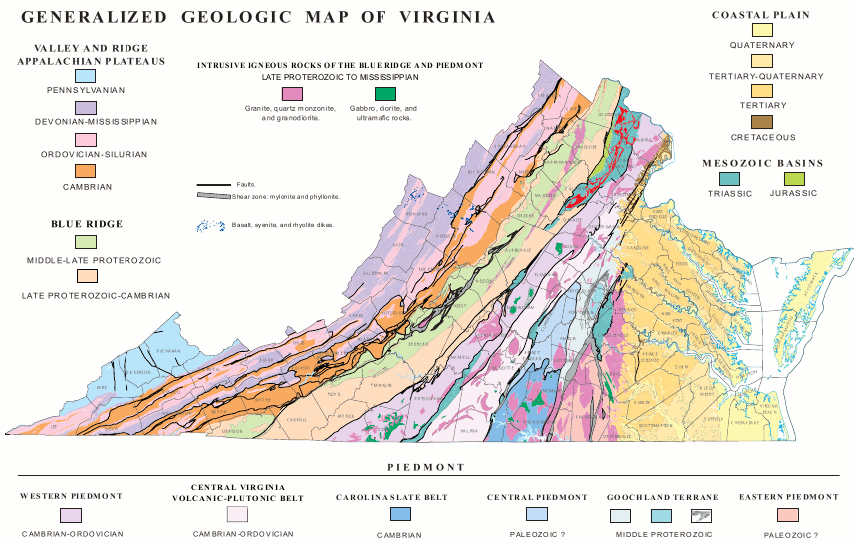 The map showing geological variability in the Modra wine rayon