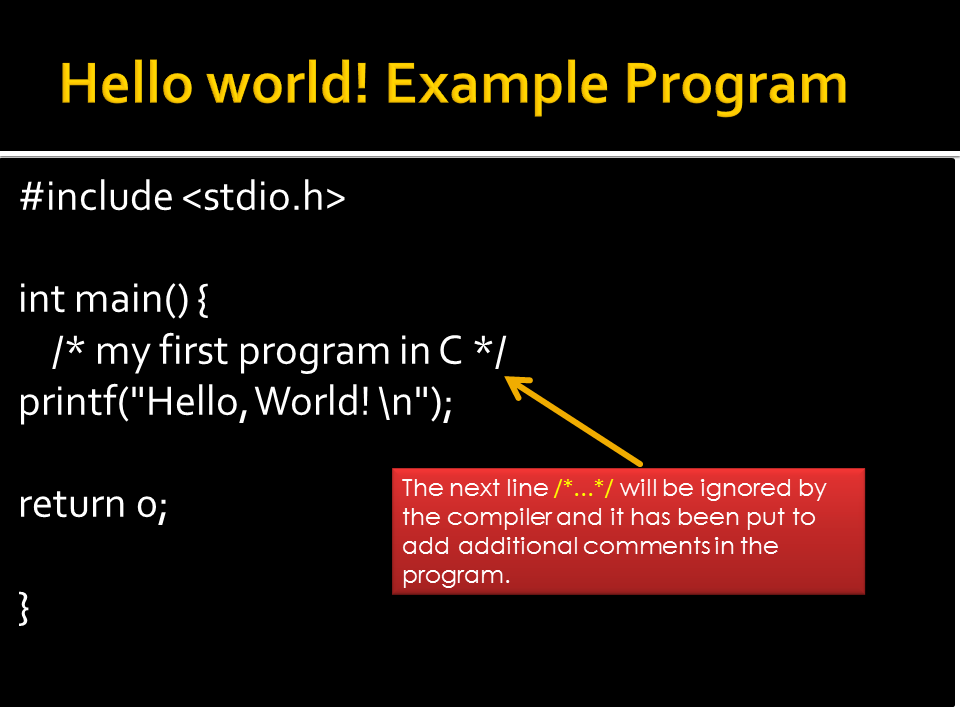 CS Basic Tutor : Activities for students: C Programming Part 4: C ...