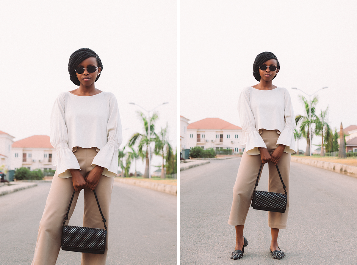 Styling House of Sunny's "Open Back El" top for spring by Oroma Roxella Rukevwe || www.orrblog.net