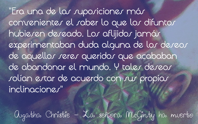 La Señora McGinty ha muerto - Agatha Christie