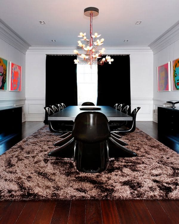 Modern dining rooms with pictures Modern dining rooms with pictures