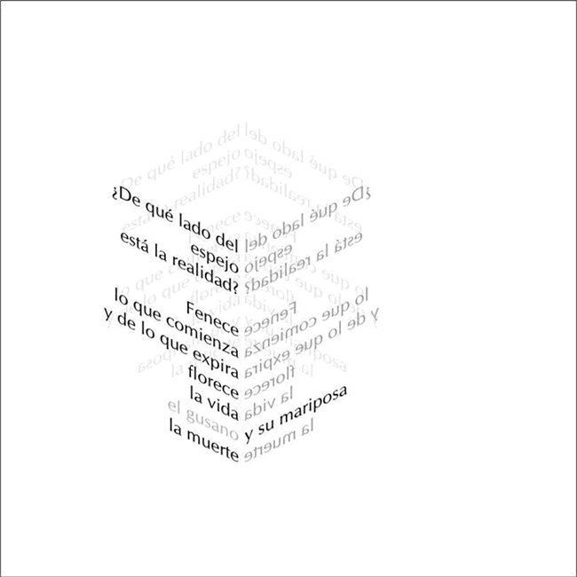 Poesía Abierta Poemas visuales de Alfredo Espinosa, a veces jugando