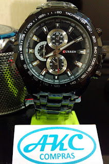 relojes curren negro elegante chiclayo