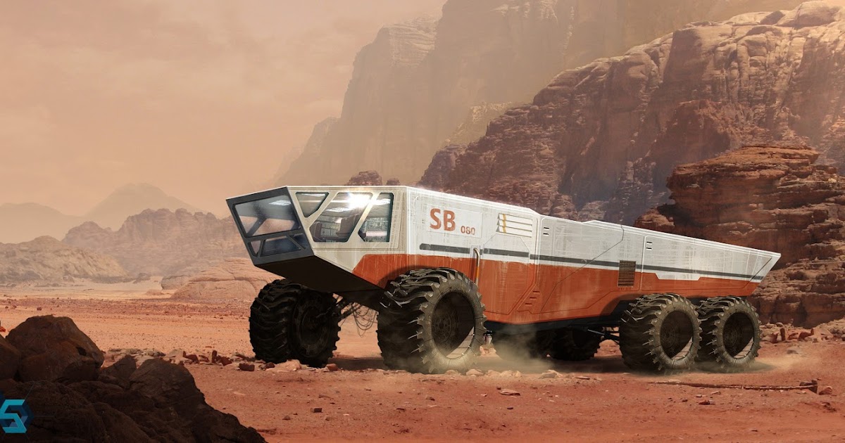 Mars transport by Pablo Palomeque human Mars