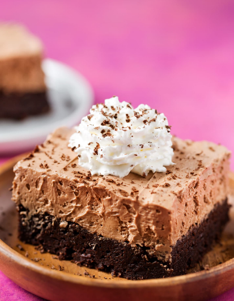 FRENCH SILK PIE BROWNIES FRENCH SILK PIE BROWNIES