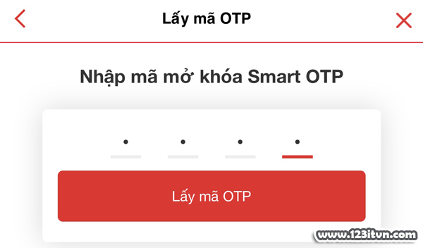 Hướng dẫn sử dụng Smart OTP của Techcombank