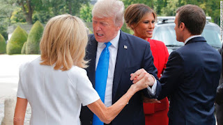 Emmanuel Macron and Brigitte Macron Emmanuel Macron and Brigitte Macron