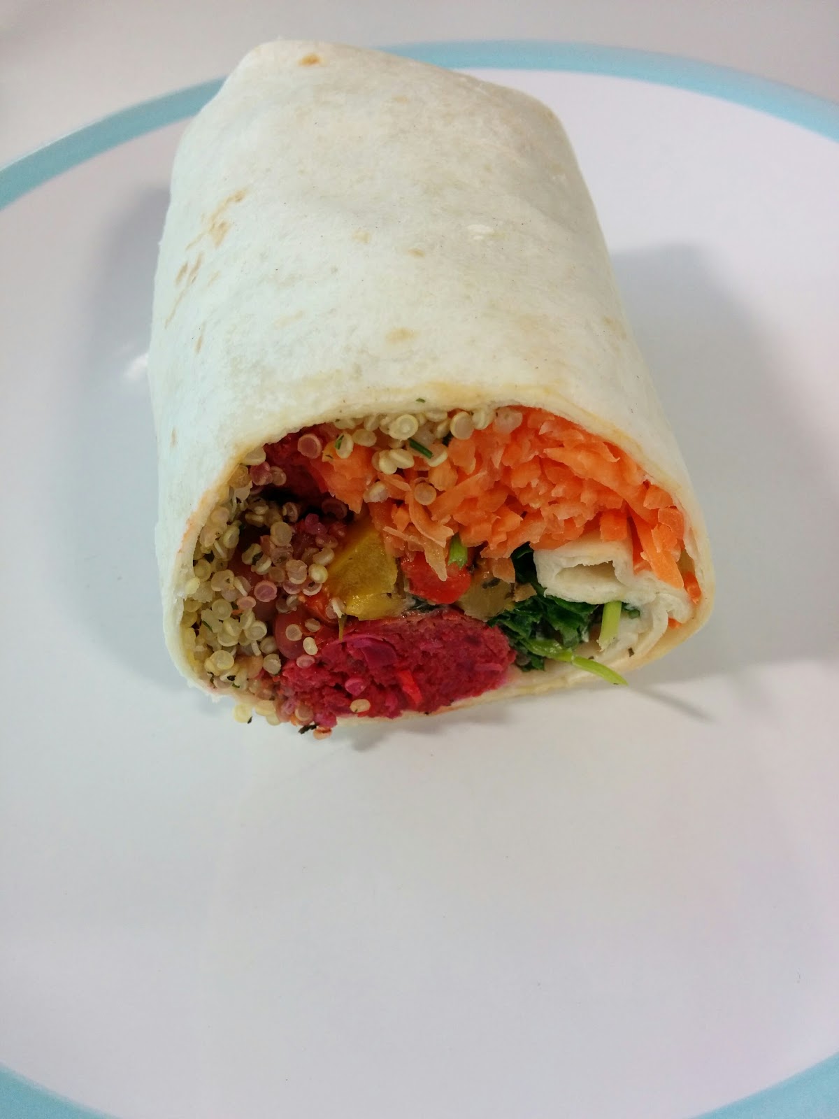The Excited Eater Marks and Spencer Super Rainbow Wrap Review