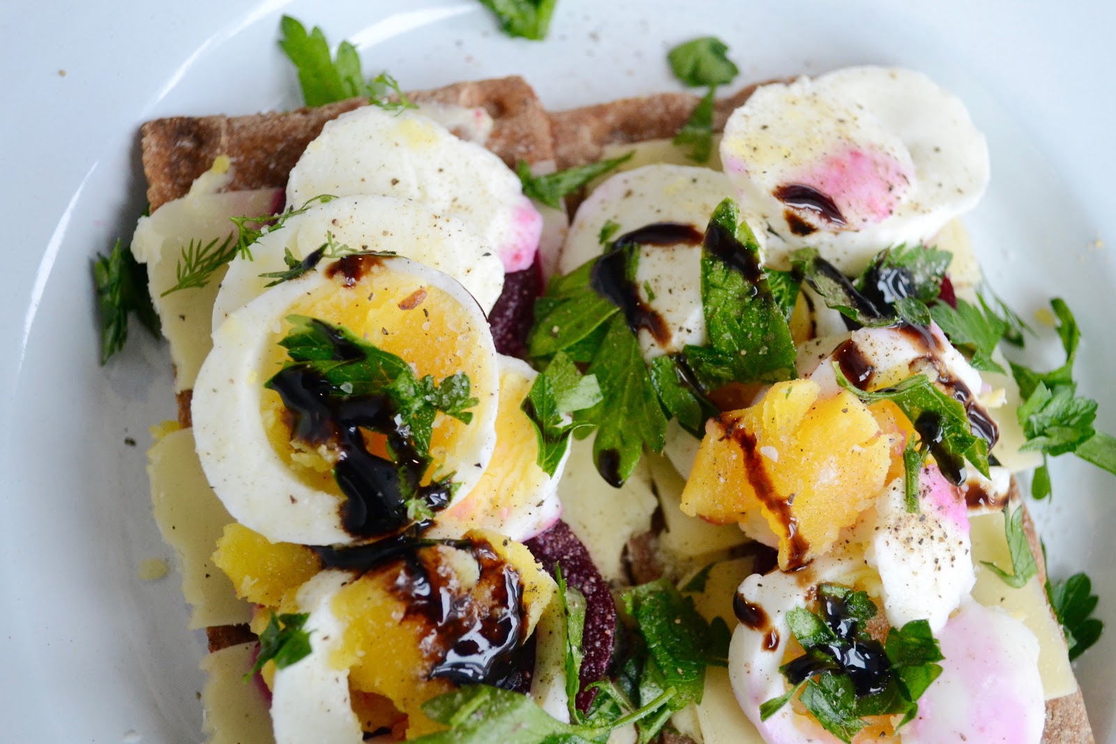 Nordic Eggs on 'Toast' The Tiny Nordic Kitchen