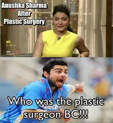 ANUSHKA SHARMA LIP JOB PLASTIC SURGERY - FUNNY PICS COLLECTION | FUNNY