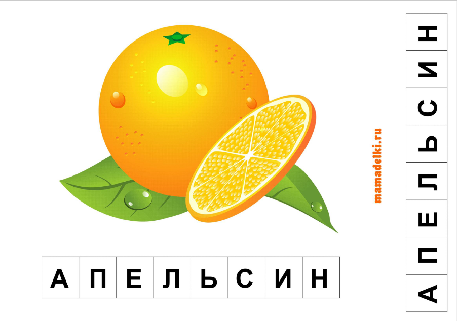 Звуковая схема слова лимон
