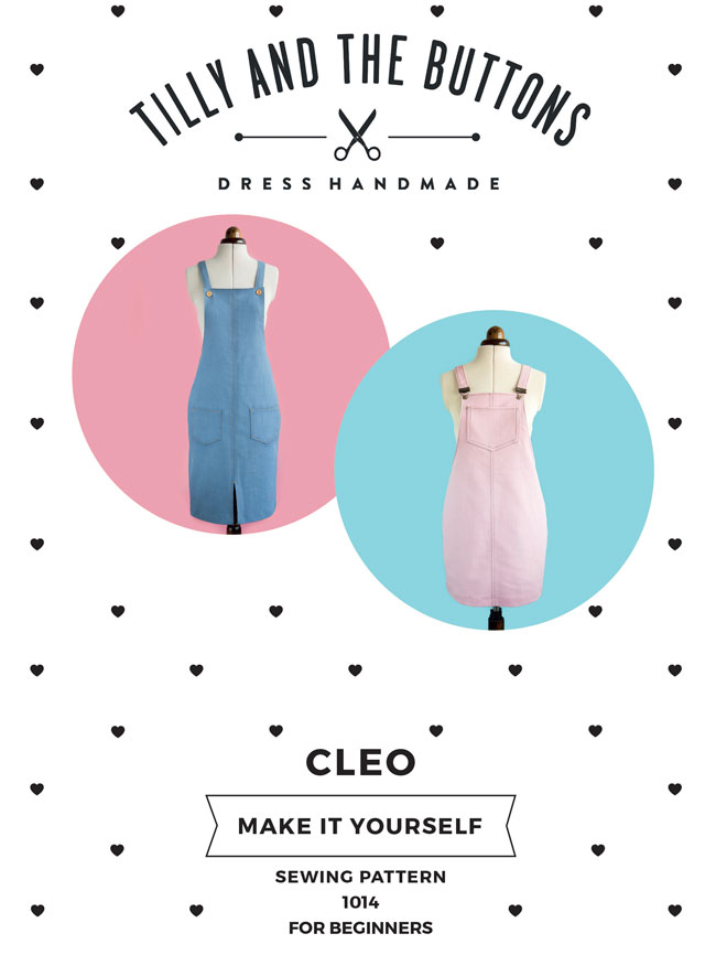 Cleo pinafore sewing pattern - Tilly and the Buttons