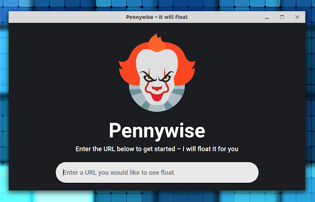 Pennywise load website in floating window
