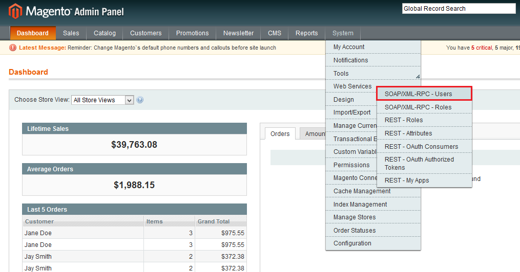 Magento create an API user (magento beginner's) ~ HKblog, Tutorials