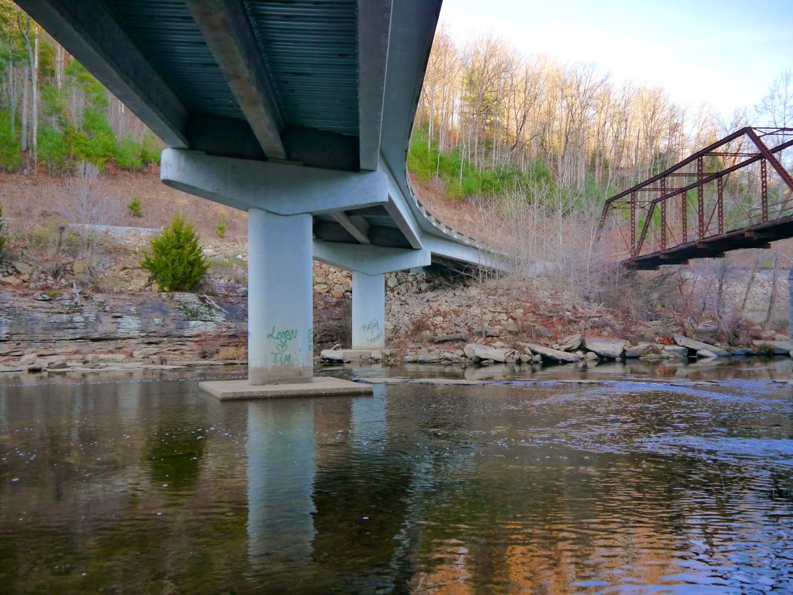 American Travel Journal Burnt Mill Bridge Big South Fork National