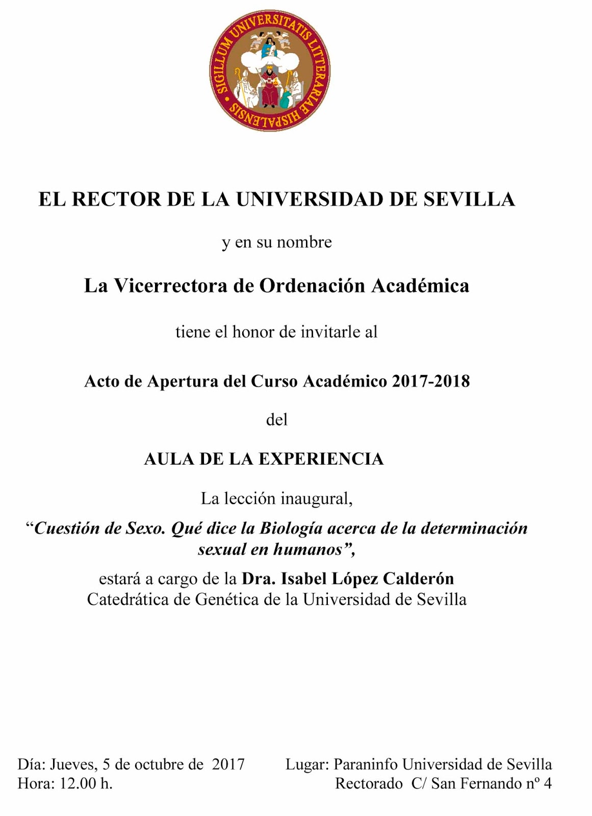 LA DECIMA. AULA DE LA EXPERIENCIA.