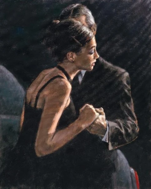 Fabian Perez 1967 ~ Argentine Figurative painter | Flamenco Dancers