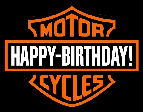 Harley Davidson Motorcycle: Happy Birthday Harley Davidson