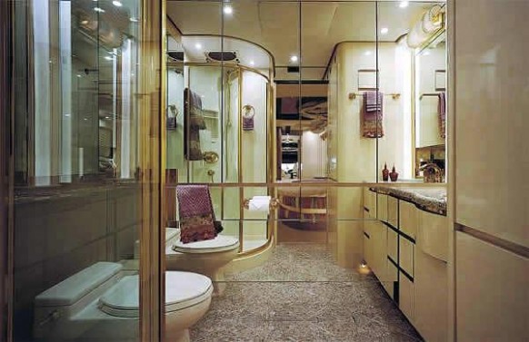 Luxury Caravans Bathroom