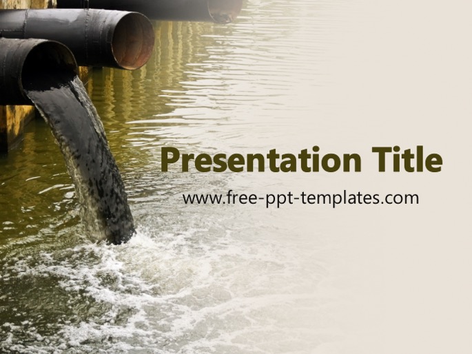 Water pollution ppt