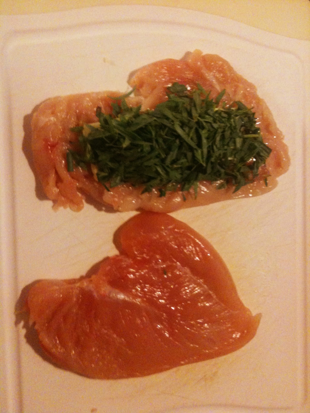 Free From G. Gluten Free Chicken Kiev With Tarragon Butter