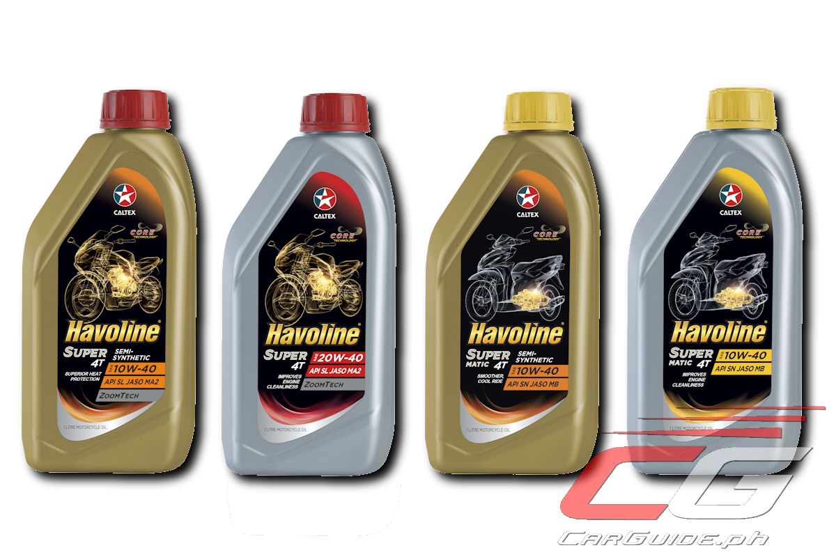Caltex Havoline Rolls Out Latest Line of Motorcycle Oils CarGuide.PH