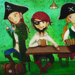 Pirates by the Ukrainian Painter Nadija Kalamiejets'