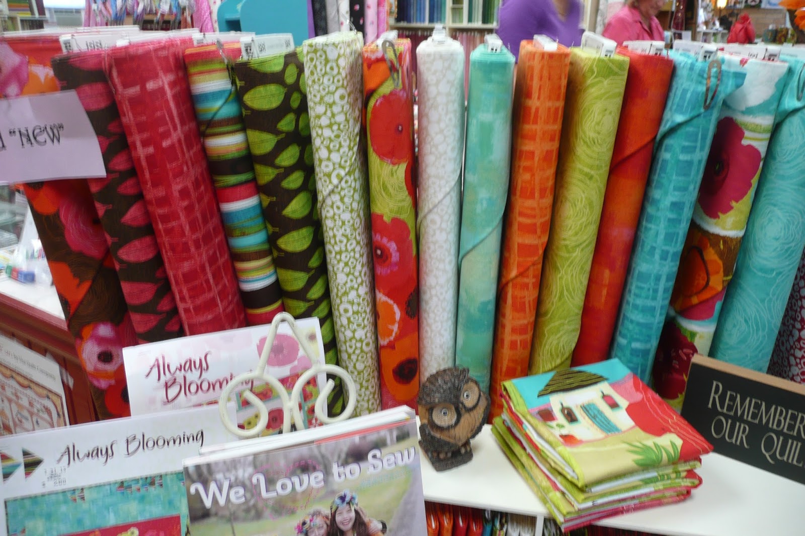 Thimbles and Threads Quilt Shop August 2013