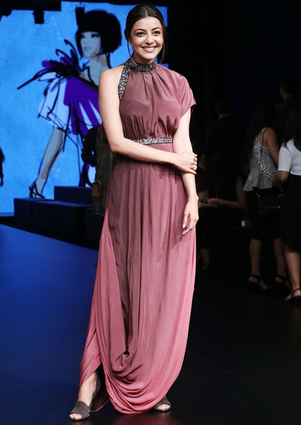 Kajal Aggarwal at Lakme Fashion Week 2018