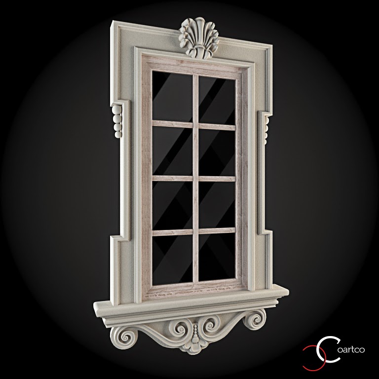 Ornamente Geamuri Exterior Cod: WIN-016 Ornamente Geamuri Exterior, fatade case cu profile decorative polistiren, profile fatada, Model Cod: WIN-016