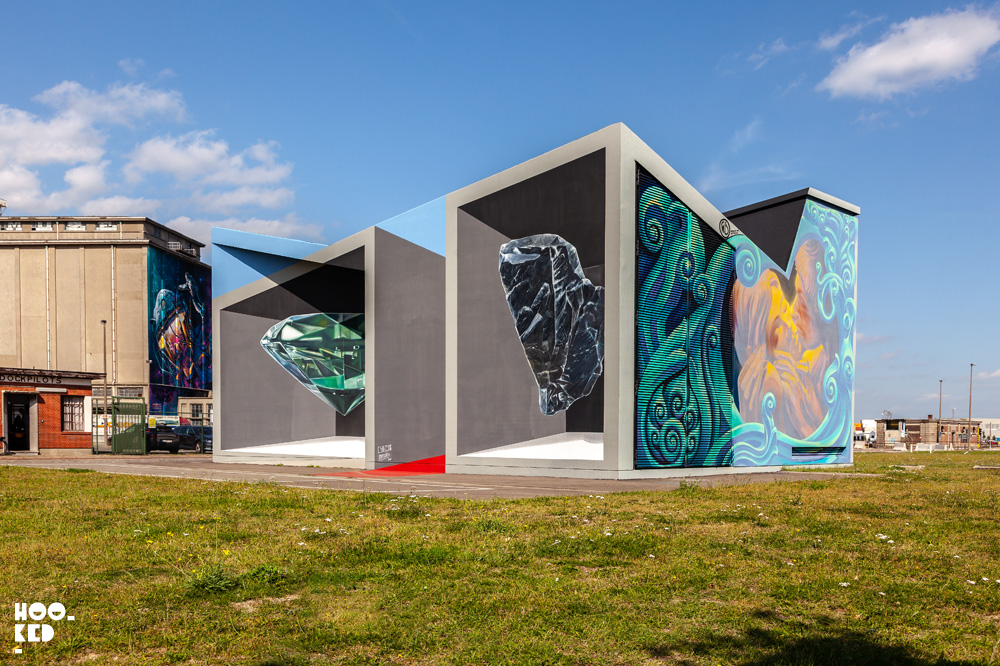 Impressive 3D Street Art Murals in Antwerp for Tizarte 3D Street Art Festival