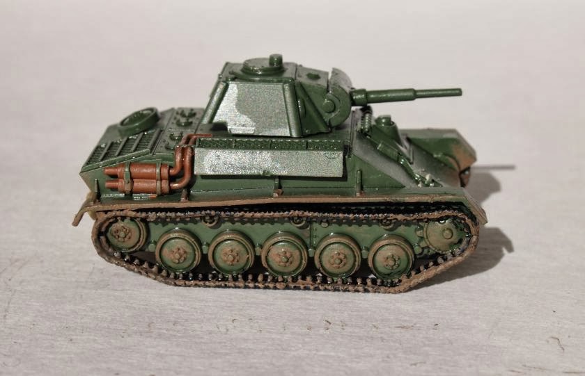 The Troubles of Raising an Army: Plastic Soldier Company T-70 Light Tank