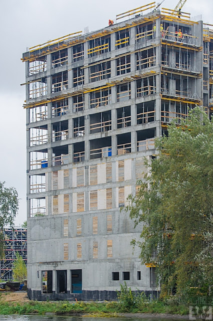 Budowa River Tower Bydgoszcz KWK Construction