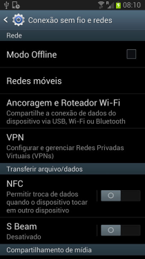 Ativar e desativar o 3G no samsung galaxy s3