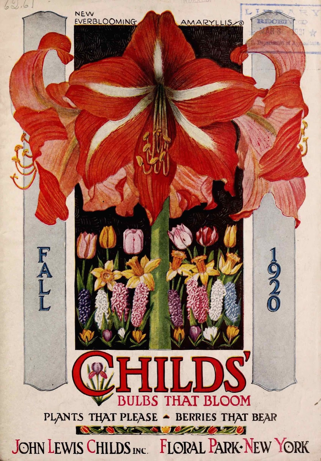 Tenth Letter of the Alphabet Lettering John Lewis Childs’ Catalogs