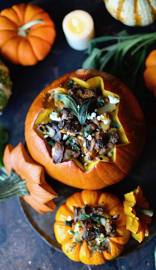 Yammie&amp;#39;s Noshery: Pumpkins Stuffed With Everything Good