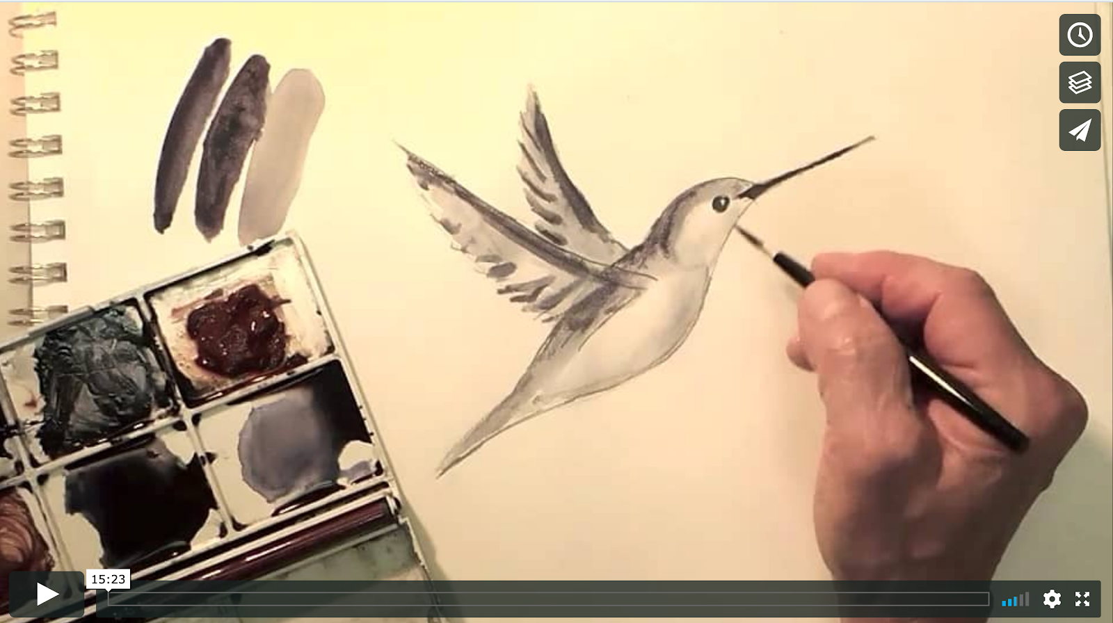 Draw A Hummingbird