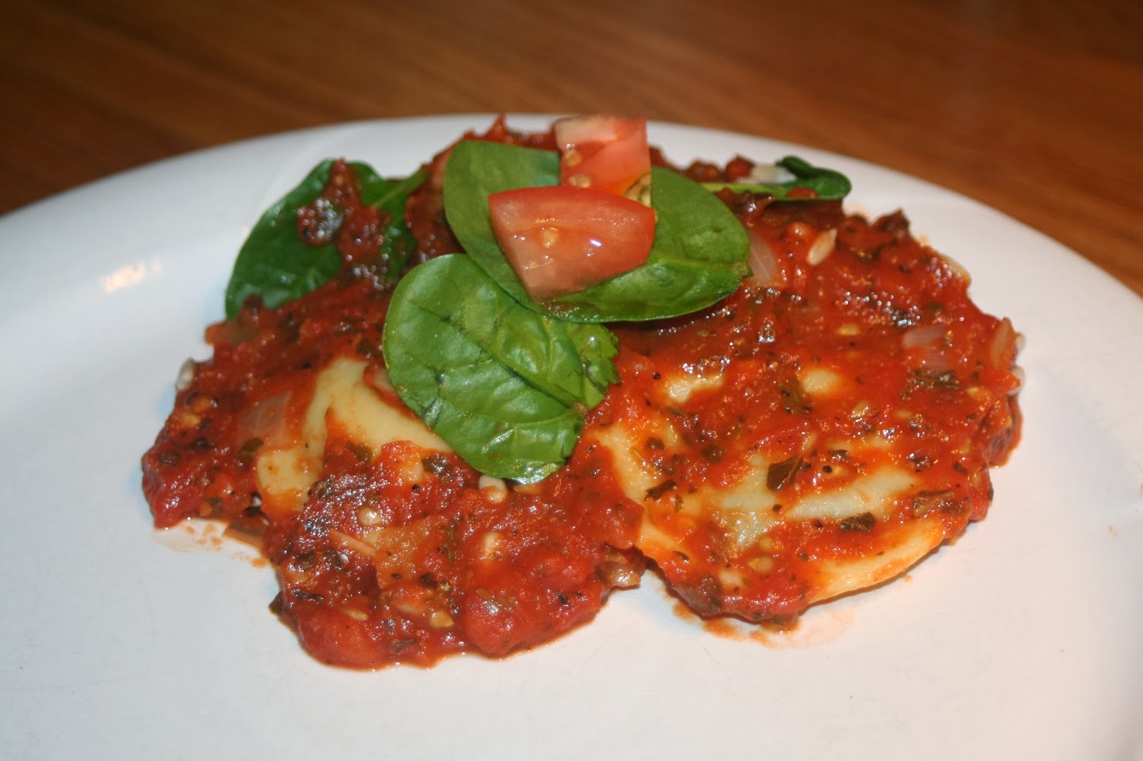 Vegetarisk mat åt alla!: Hemgjord ravioli med spenat, pecorino & ricotta