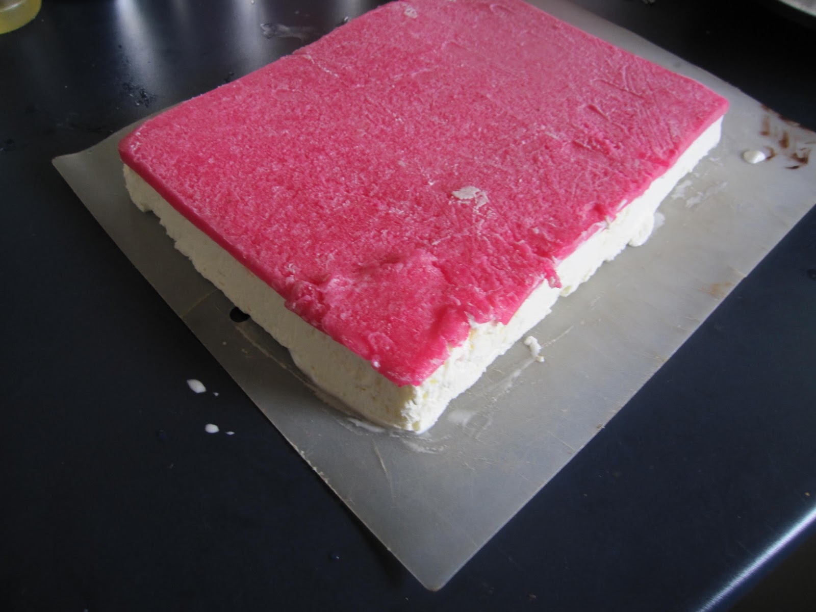 Little notes from Heather and Martin Fair trade jelly tip ice cream slice